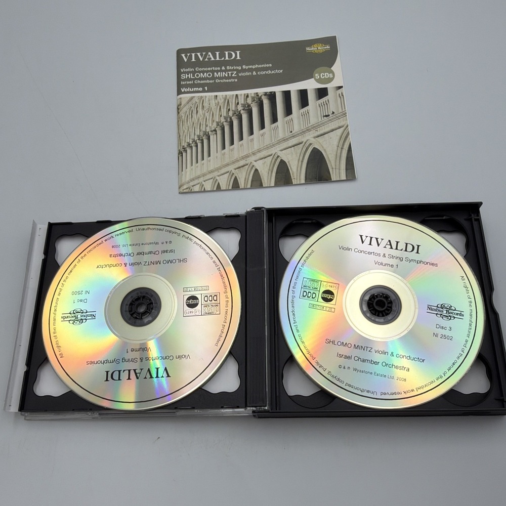 Violin Concertos & String Symphonies by Vivaldi / Ico / Mintz (CD, 2008) - Picture 7 of 8